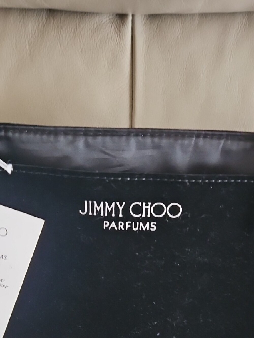 Nwt Jimmy Choo Black Tote with Silver Side Panels - Picture 2 of 10